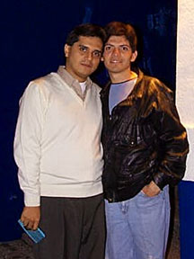 Jorge con Vinicio, Guatemala