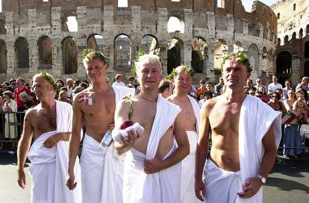 toga'd queers
