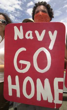 navy go home